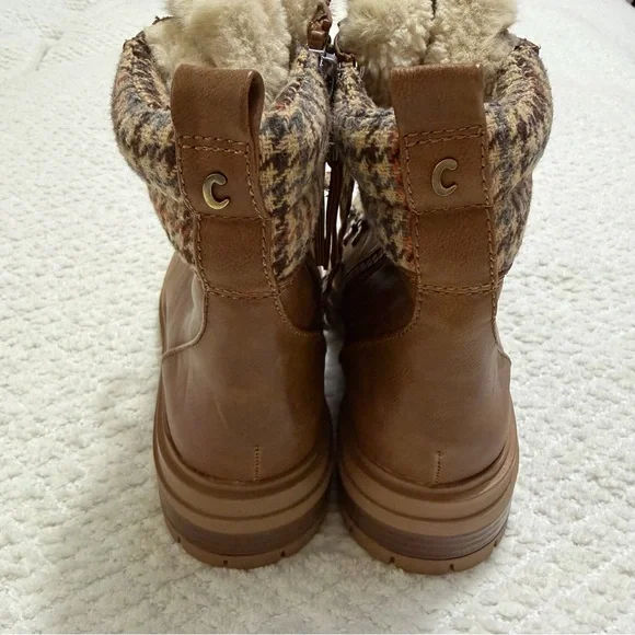 Circus by Sam Edelman Gretchen Shearling Hiker Boots Women’s Size 7 NWOB - Picture 6 of 14